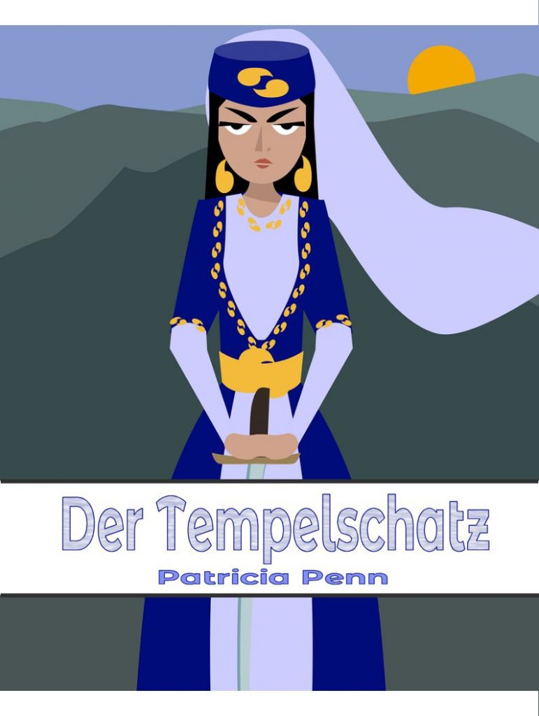Cover des lesbischen E-Books Der Tempelschatz von Patricia Penn